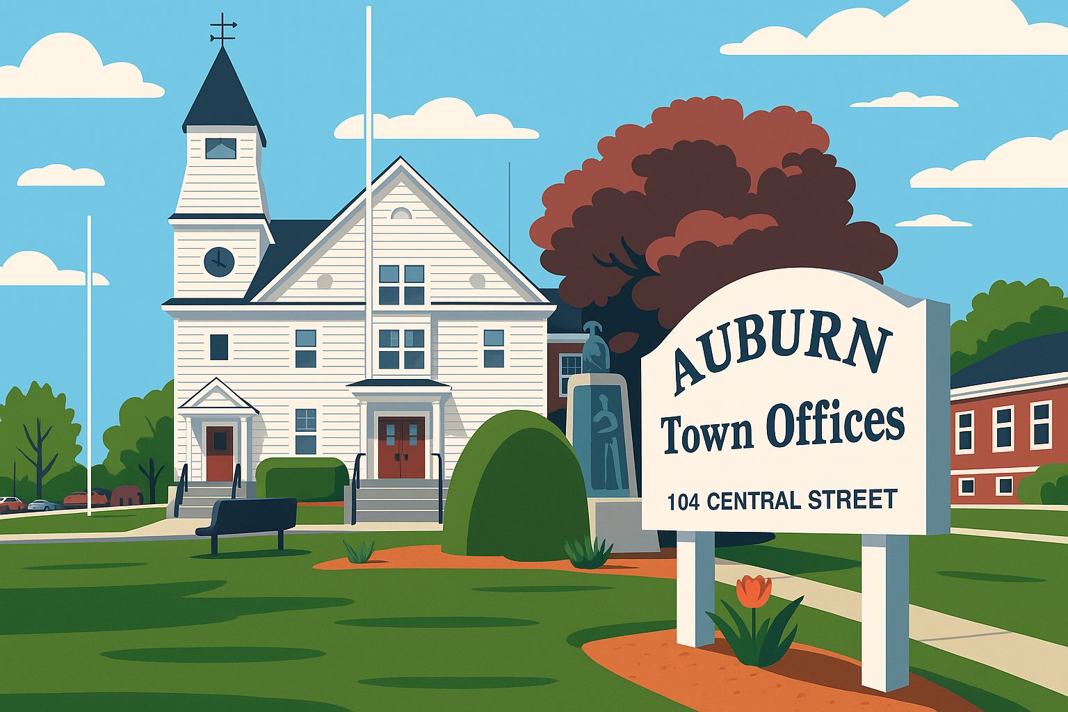 Auburn, MA permit fees guide 2026 covering building, electrical, plumbing, and gas.
